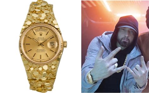 eminem rolex watch.